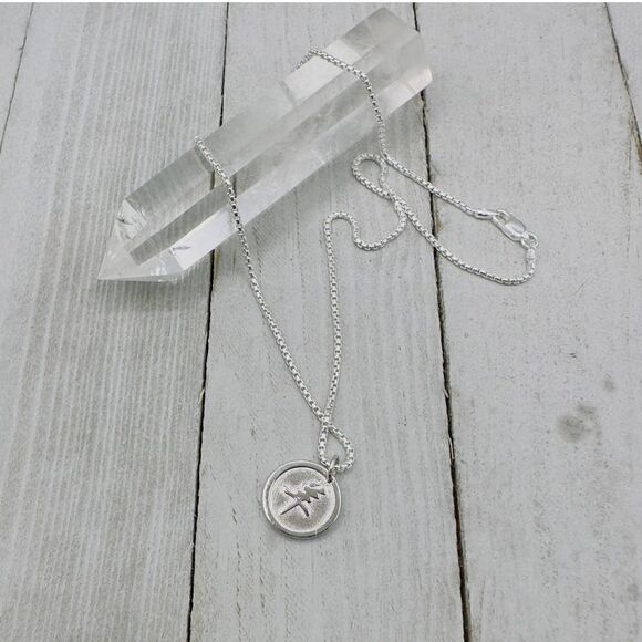 Chinese Zodiac Year of The Goat Pendant Necklace Sterling Silver - Picture 4 of 8